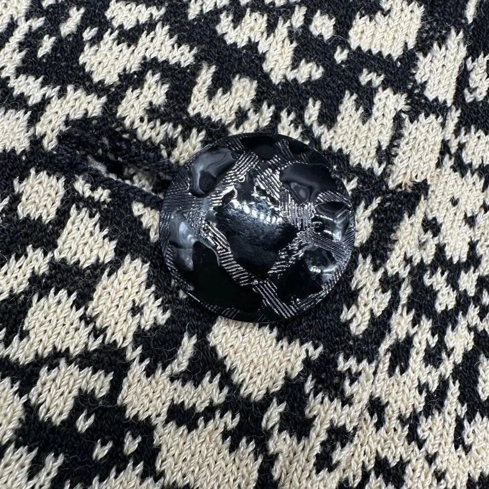 Vintage St John Collection Santana Knit Jacket Snakeskin Print Blazer Size 6 USA - Picture 9 of 12